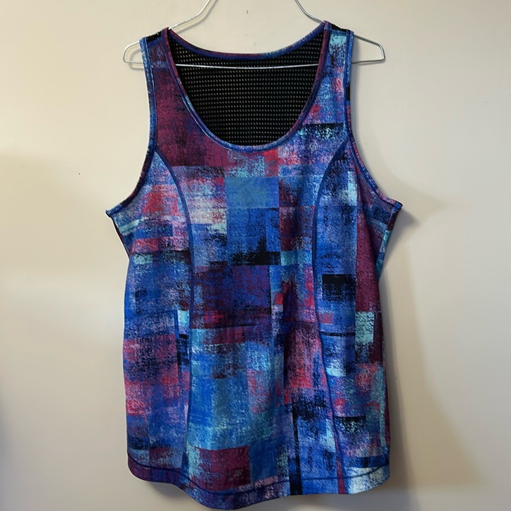 Somasport sports top nylon/elastane mesh back size XL new without tags size XL